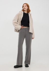 Terranova CON CAPPUCCIO - Giacca invernale - beige chiaro