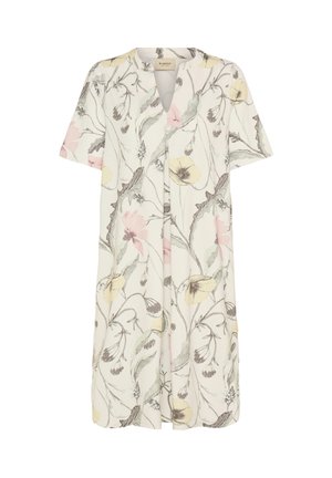 Fransa, FRSEEN DR 10 - Trikotaažkleit - pastel yellow floral