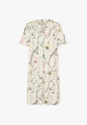 Fransa, FRSEEN DR 10 - Trikotaažkleit - pastel yellow floral