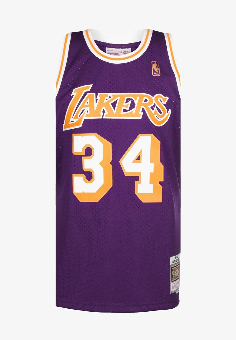 Mitchell & Ness NBA SWINGMAN 96 SHAQUILLE O'NEAL LAKER - Φανέλα NBA - purple