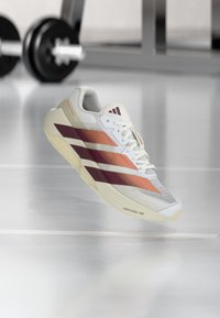 Unselected, footwear white/maroon/thermal gold-coloured metallic