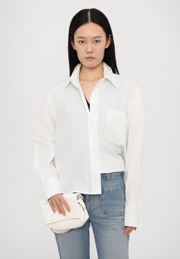 CROPPED LONG SLEEVE SHIRT - Button-down blouse3