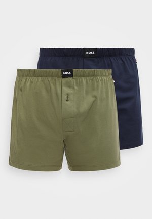 2 PACK - Boxeralsó - khaki/black
