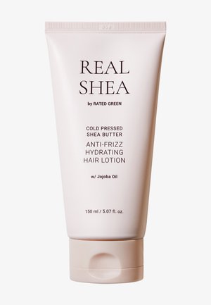 REAL SHEA ANTI-FRIZZ HYDRATING HAIR LOTION - Balsam - -