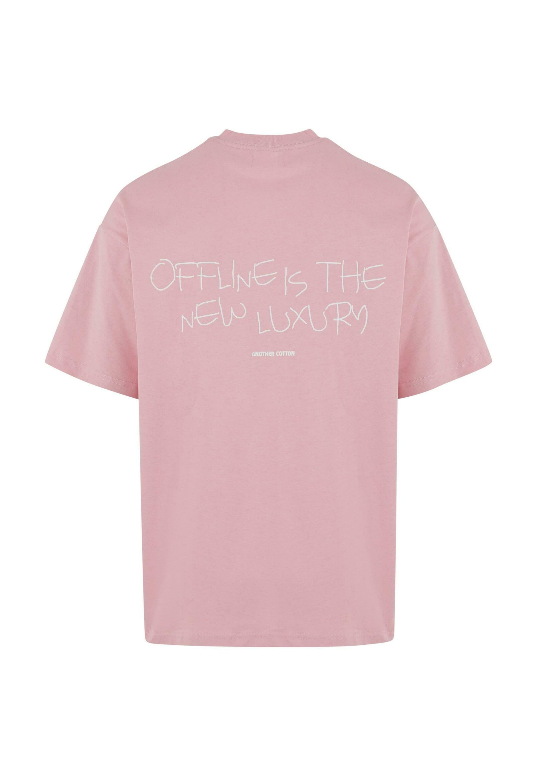 Another Cotton Lab OVERSIZED - T-shirt z nadrukiem