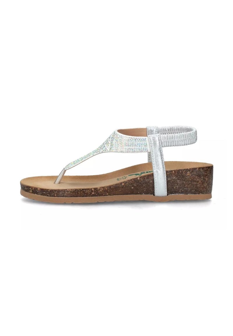 BioNatura Infradito - silver