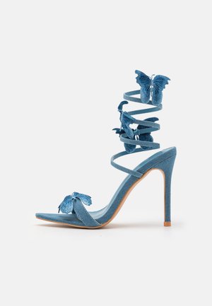 CHENDA - Sandales à talons hauts - blue denim