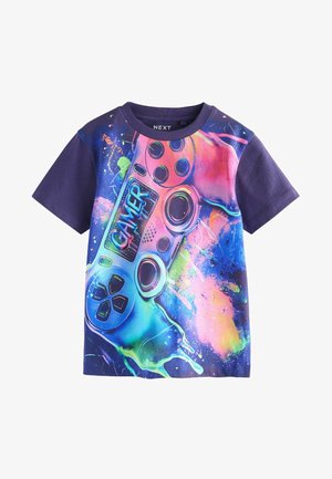 Next, ALL OVER PRINT SHORT SLEEVE T-SHIRT STANDARD - T-shirts print - purple controller