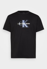 PLUS MONOLOGO SHIFT TEE - Camiseta estampada - black