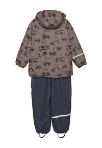 CeLaVi WEAR SET WITH - ALL OVER PRINT - Rain trousers - navy