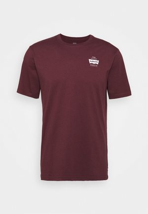 T-Shirt print - bordeaux