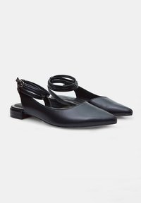 Bata Balerínky na šnúrky - nero