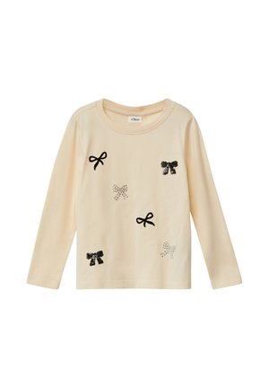 Langarmshirt - beige