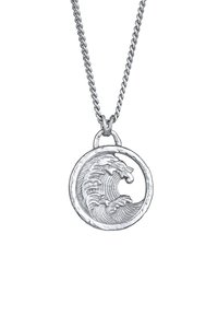 HAZE & GLORY BEACH WAVE SURFER - Halskæder - silberfarben