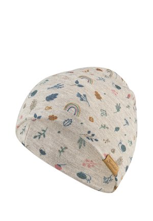 Sterntaler BEANIE MIT HERBSTLICHEN MOTIVEN, ZWEI TRAGEVARIANTEN UNISEX
 - Beanie - braun mel.