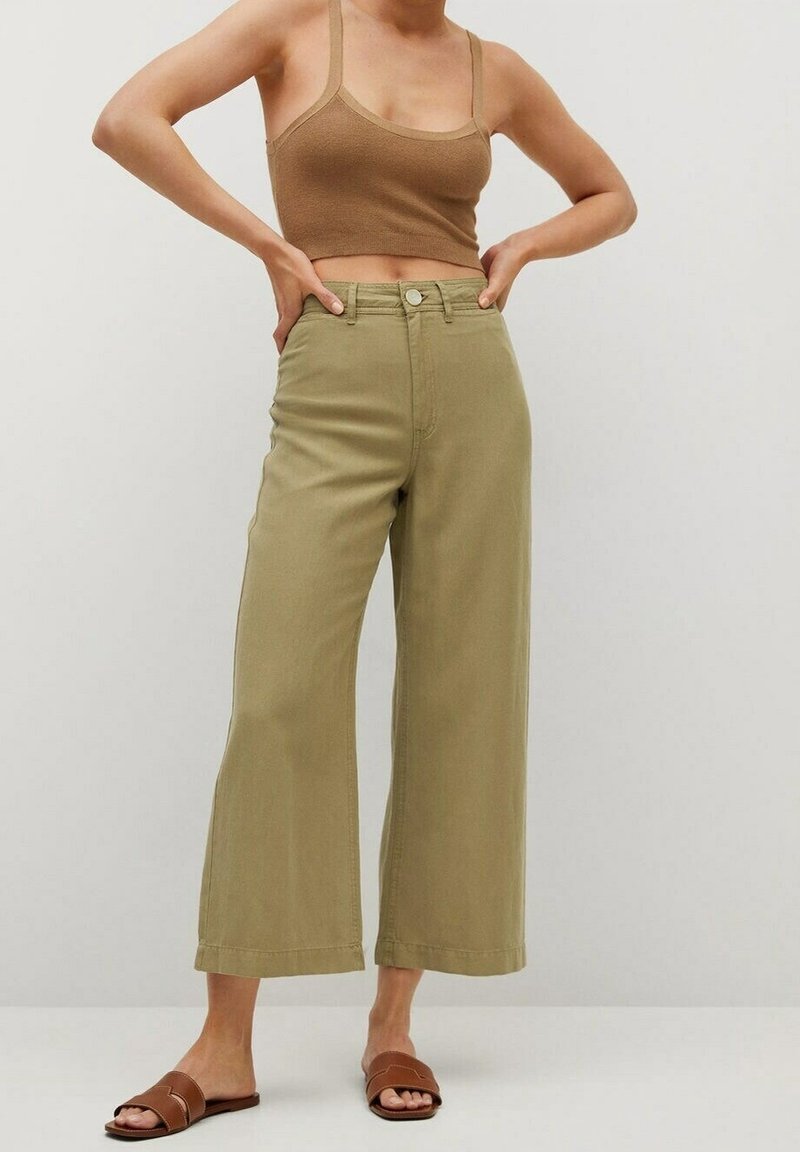 Mango Pantalones - khaki