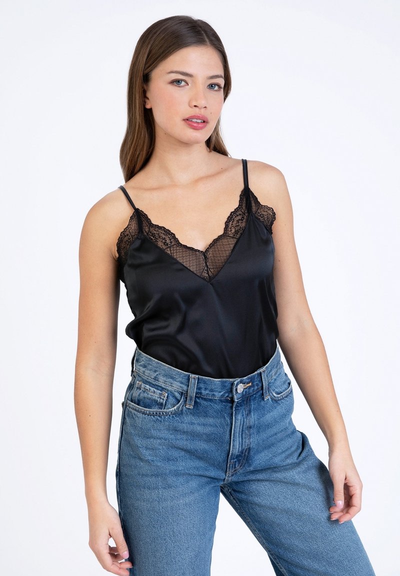 AN'GE ADELIMA - Blouse - noir