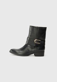 Bottines de cowboy / motard - schwarz/gold-coloured