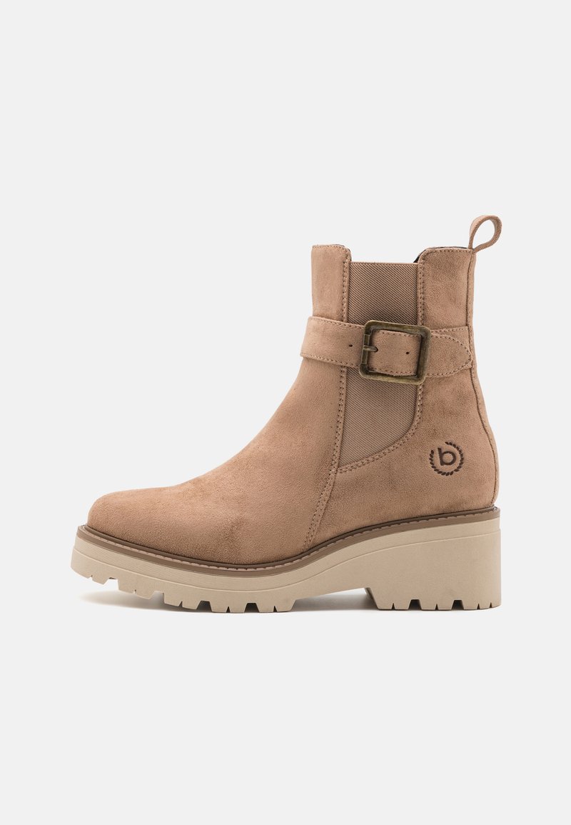 bugatti Plateaustiefelette - light brown/hellbraun - Zalando.de