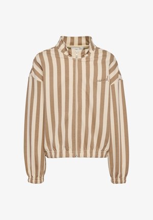 Hummel, HUMMEL HMLMIO FULL ZIP JACKET UNISEX - Sweater met rits - silver mink