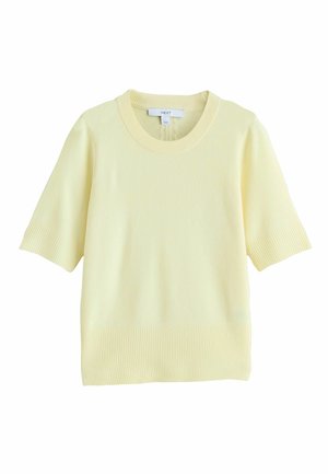 REGULAR FIT - SUPER SOFT SHORT SLEEVE  - T-shirts basic - yellow