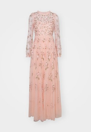 Needle & Thread POSY ROUND NECK GOWN - Occasion wear - faded coral