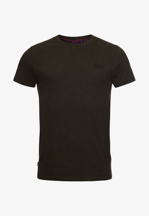 Superdry & Co, VINTAGE LOGO - T-shirts basic - winter khaki grit