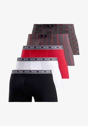 H.I.S H.I.S BOXER 5 PACK - Trunks - rot
