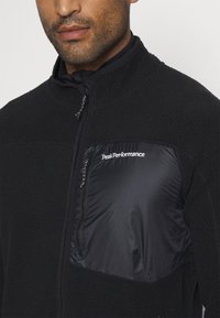 Peak Performance ZIP JACKET - Fleecejas - black