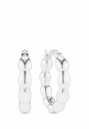 GOCCIA CERCHI PIANURA MEDIO - Øreringe - silver coloured