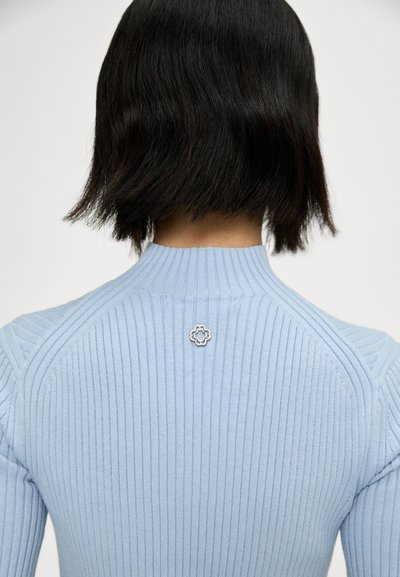 Maje MAUDE - T-shirts basic - blue clair