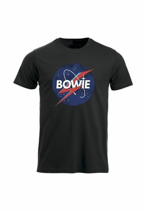 rockshirts DAVID BOWIE SPACE - T-shirt print - black