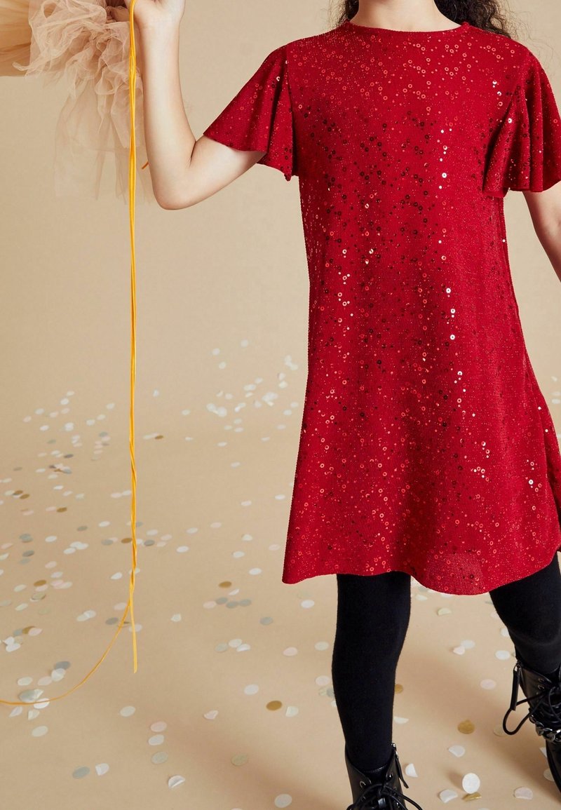 Next SPARKLE SEQUIN EMBELLISHED - Vestito elegante - red