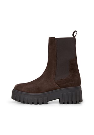 Marc O'Polo, MODEL VALA 5 - Plateaustiefelette - burnt coffee