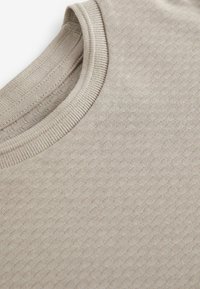 Next SHORT SLEEVE  - Tricou basic - natural