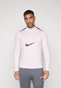 Nike Performance ACADEMY DRILL TOP  - Langarmshirt - pink foam/black