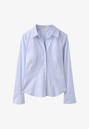 Stradivarius, FITTED BASIC SHIRT - Camicia - light blue