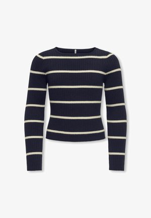 ONLY GIRLS, KOGIBI BOATNECK - Pullover - night sky