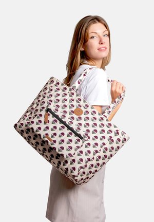 Cabaia, LARGE ARUBA - Tote bag - multico cream
