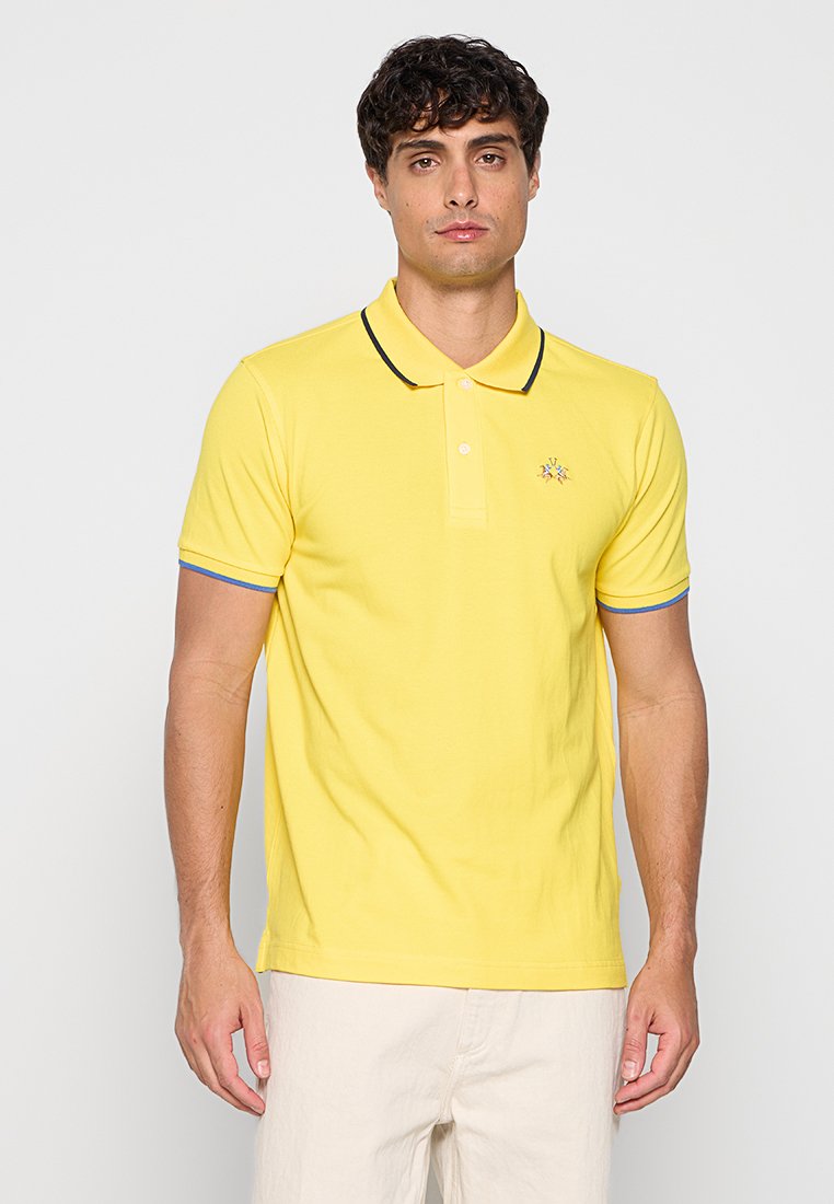 LA MARTINA Poloshirt geel
