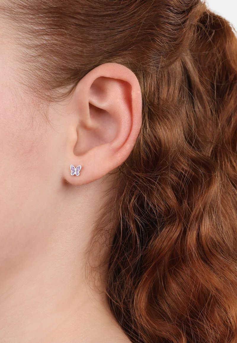 s.Oliver SCHMETTERLINGE - Pendientes - lila