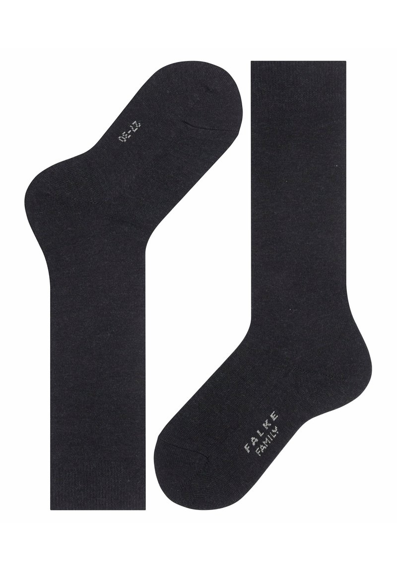 FALKE FAMILY - Calcetines hasta la rodilla - anthra mel