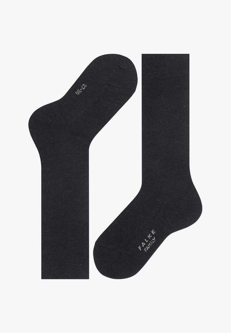 FALKE FAMILY - Kniestrümpfe - anthra mel