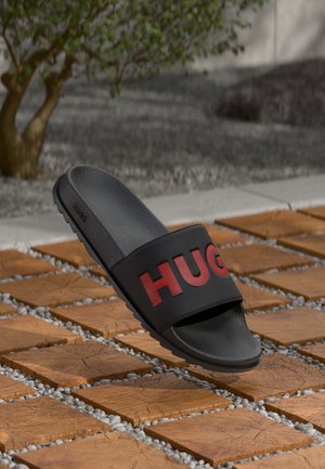 MATCH IT UNISEX - Pool slides - black