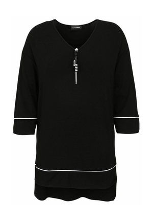 Long sleeved top - schwarz