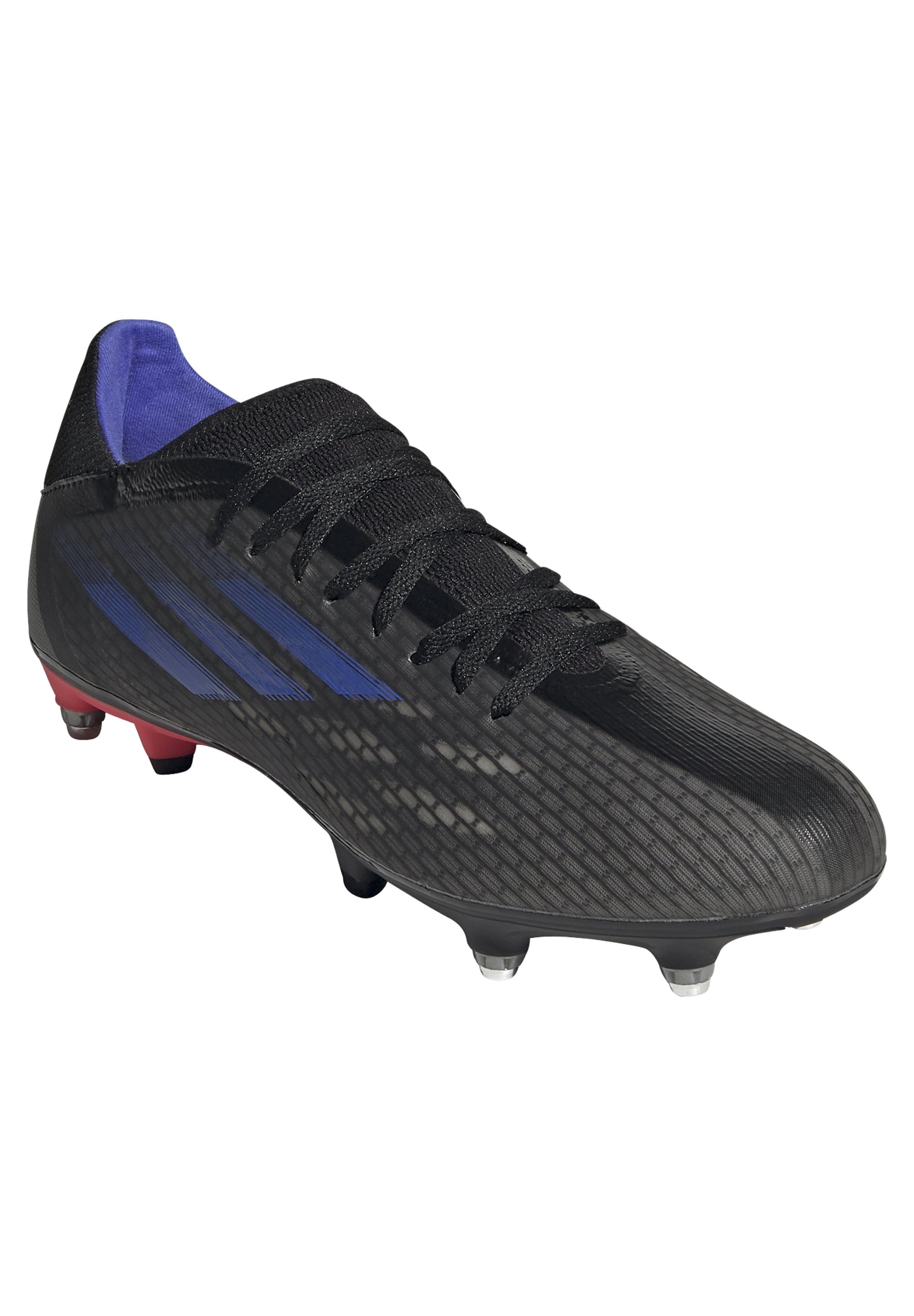 soft ground black football boots