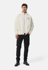 CASH-MERE RETRO - Giacca in pile - off white