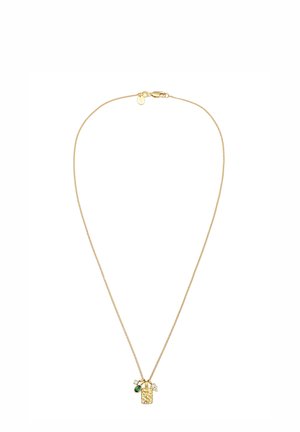 STRUCTURED SPARKLING CHARM - Halskæder - gold coloured