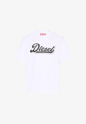 Diesel, - T-shirt z nadrukiem