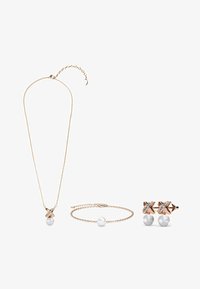 Unausgewählt, couleur or rose / cristal